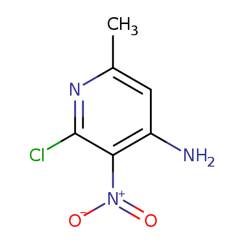 2-Chloro-6-methyl-3-nitropyridin-4-amine