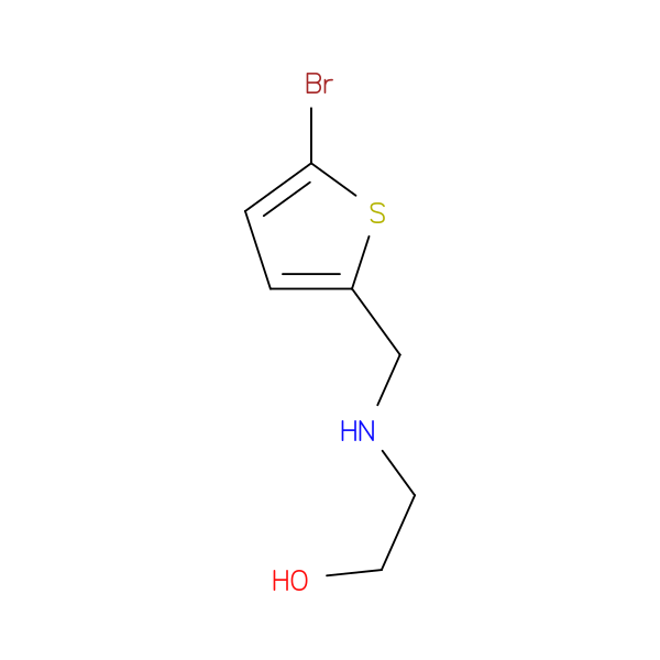2-{[(5-bromothiophen-2-yl)methyl]amino}ethan-1-ol