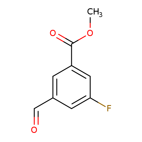 Benzoic acid, 3-fluoro-5-formyl-, methyl ester