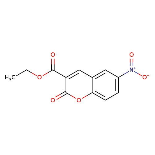 Ethyl 6-(hydroxy(oxido)amino)-2-oxo-2H-chromene-3-carboxylate