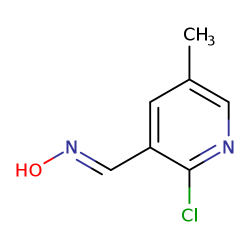 (E)-2-Chloro-5-methylnicotinaldehyde oxime