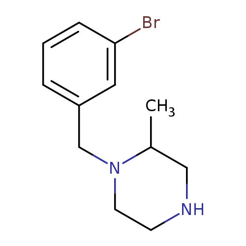 1-[(3-bromophenyl)methyl]-2-methylpiperazine