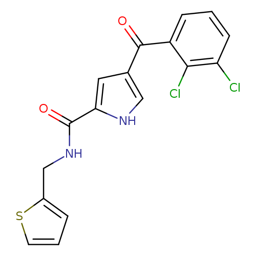 4-(2,3-dichlorobenzoyl)-N-[(thiophen-2-yl)methyl]-1H-pyrrole-2-carboxamide