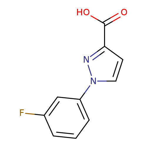 1-(3-fluorophenyl)-1H-pyrazole-3-carboxylic acid