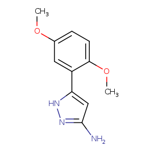 3-(2,5-dimethoxyphenyl)-1H-pyrazol-5-amine