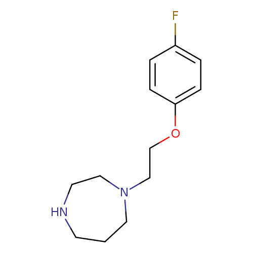 1-[2-(4-fluorophenoxy)ethyl]-1,4-diazepane