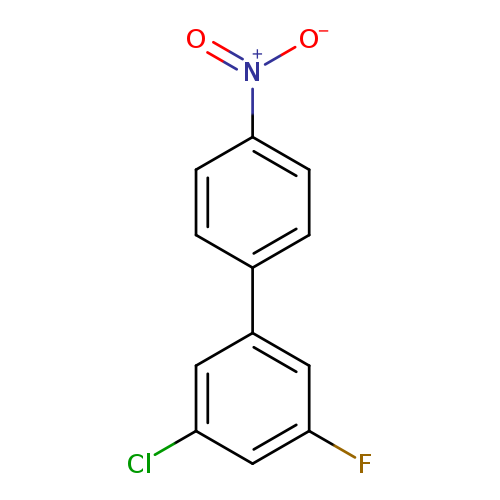 1-Chloro-3-fluoro-5-(4-nitrophenyl)benzene
