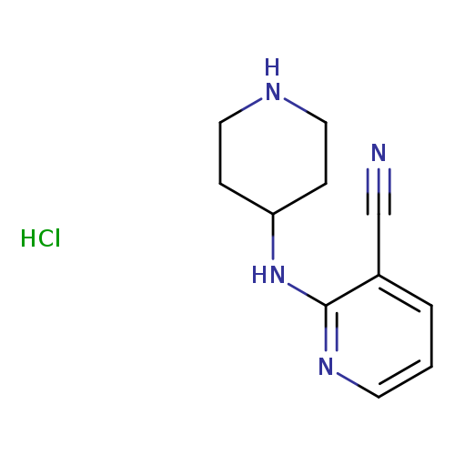 2-(Piperidin-4-ylamino)nicotinonitrile hydrochloride