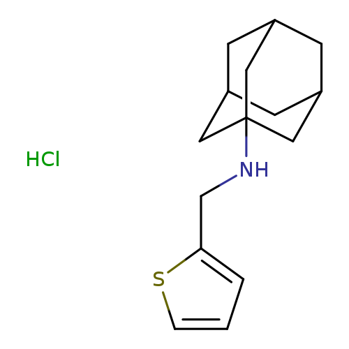 N-(Thien-2-ylmethyl)adamantan-1-amine, HCl