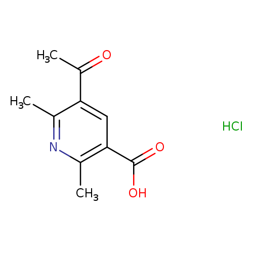 5-acetyl-2,6-dimethylpyridine-3-carboxylic acid hydrochloride