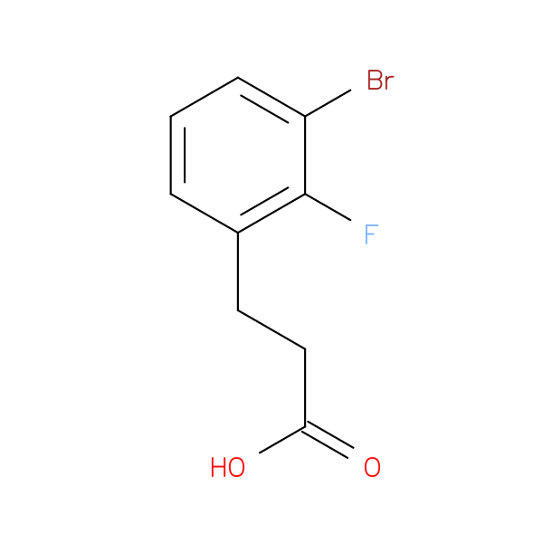 3-(3-Bromo-2-fluorophenyl)propanoic acid