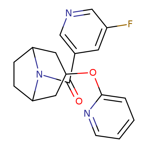 8-(5-fluoropyridine-3-carbonyl)-3-(pyridin-2-yloxy)-8-azabicyclo[3.2.1]octane