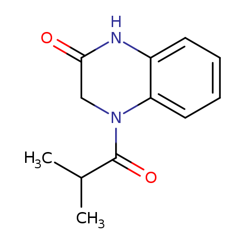 4-(2-methylpropanoyl)-1,2,3,4-tetrahydroquinoxalin-2-one