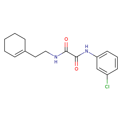 N-(3-chlorophenyl)-N'-[2-(cyclohex-1-en-1-yl)ethyl]ethanediamide
