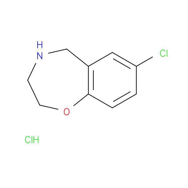 7-Chloro-2,3,4,5-tetrahydro-1,4-benzoxazepine hydrochloride
