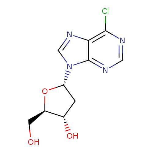 6-Chloro-9-(2'-deoxy-b-D-ribofuranosyl)purine
