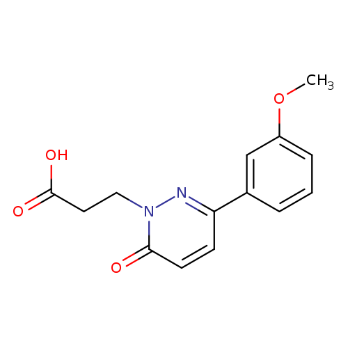 3-[3-(3-methoxyphenyl)-6-oxopyridazin-1(6H)-yl]propanoicacid