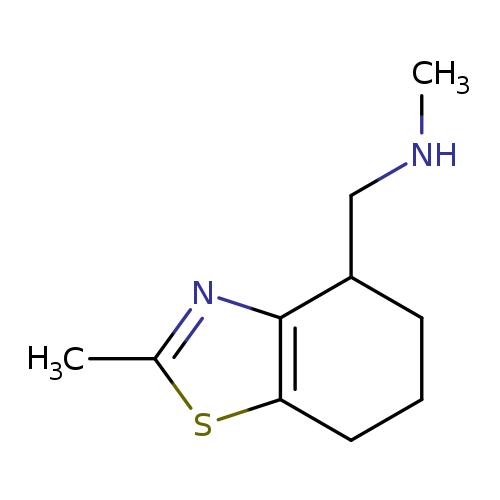 methyl[(2-methyl-4,5,6,7-tetrahydro-1,3-benzothiazol-4-yl)methyl]amine