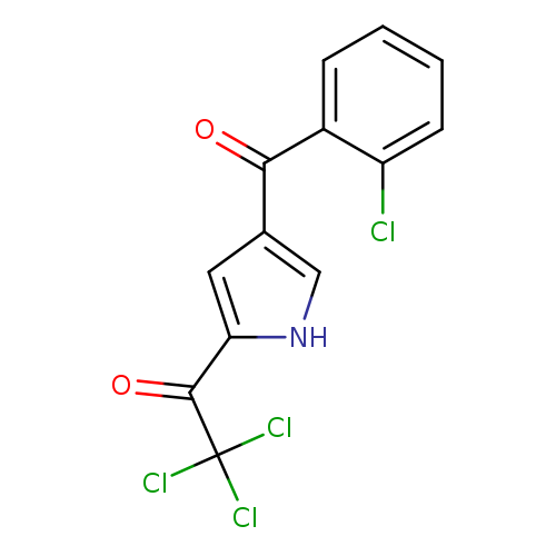2,2,2-trichloro-1-[4-(2-chlorobenzoyl)-1H-pyrrol-2-yl]ethan-1-one