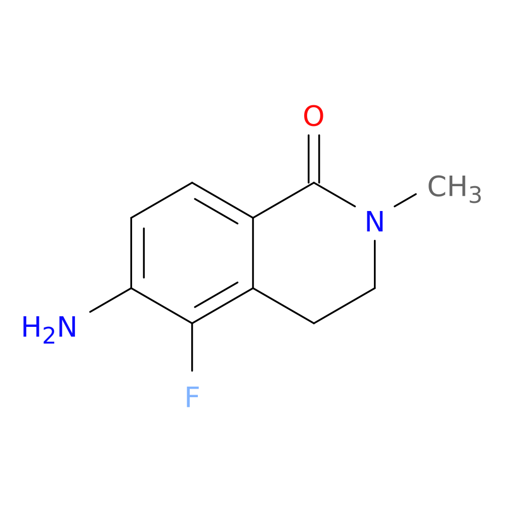 6-amino-5-fluoro-2-methyl-1,2,3,4-tetrahydroisoquinolin-1-one