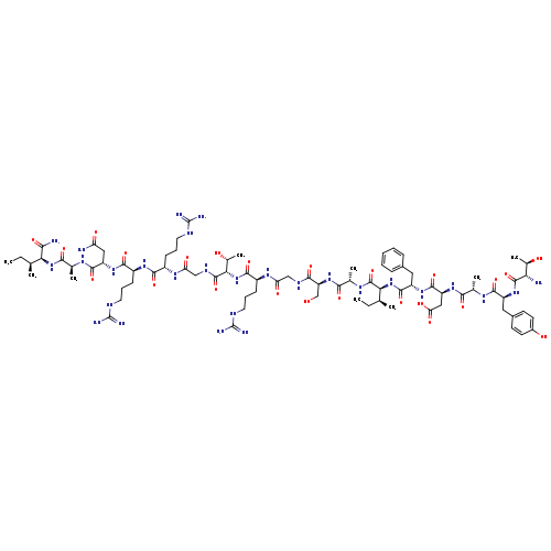 L-Isoleucinamide, L-threonyl-L-tyrosyl-L-alanyl-L-α-aspartyl-L-phenylalanyl-L-isoleucyl-L-alanyl-L-serylglycyl-L-arginyl-L-threonylglycyl-L-arginyl-L-arginyl-L-asparaginyl-L-alanyl-