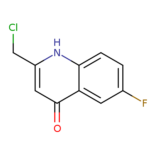 2-(Chloromethyl)-6-fluoro-4(1h)-quinolinone