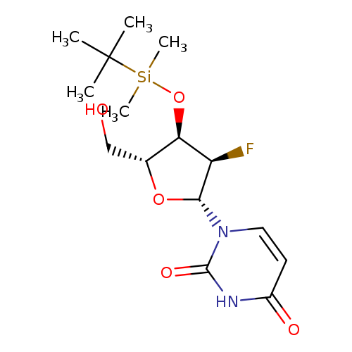 3'-O-(t-Butyldimethylsilyl)-2'-deoxy-2'-fluorouridine