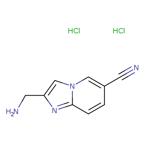 2-Aminomethyl-imidazo[1,2-a]pyridine-6-carbonitrile dihydrochloride