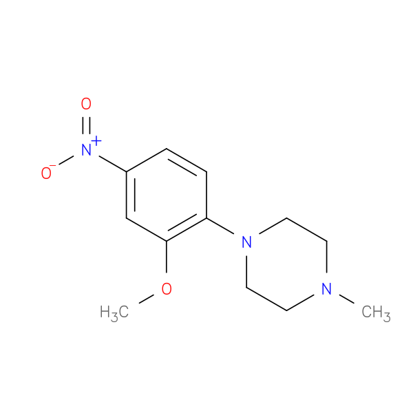 1-(2-METHOXY-4-NITROPHENYL)-4-METHYLPIPERAZINE