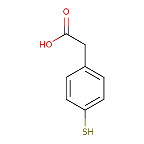 2-(4-Mercaptophenyl)acetic acid