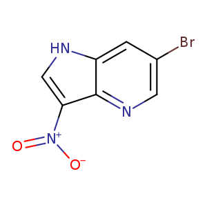 1H-Pyrrolo[3,2-b]pyridine, 6-bromo-3-nitro-