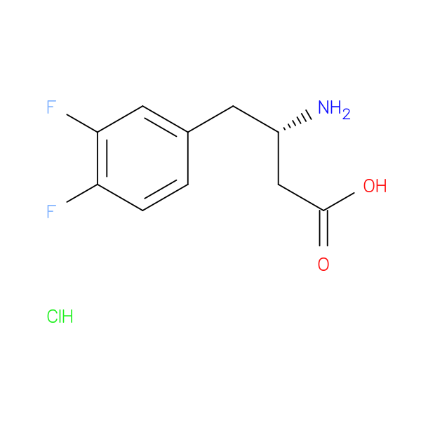 (S)-3-AMINO-4-(3,4-DIFLUOROPHENYL)BUTANOIC ACID HYDROCHLORIDE