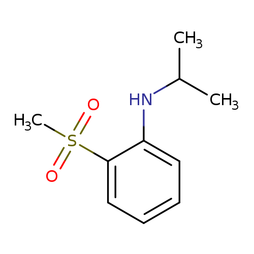 2-methanesulfonyl-N-(propan-2-yl)aniline