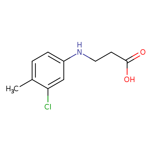 3-[(3-Chloro-4-methylphenyl)amino]propanoic acid
