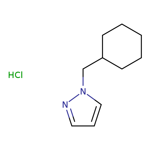 1-(cyclohexylmethyl)-1H-pyrazole hydrochloride