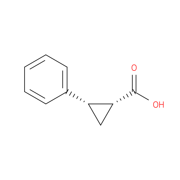 (1R,2S)-rel-2-Phenylcyclopropanecarboxylic acid