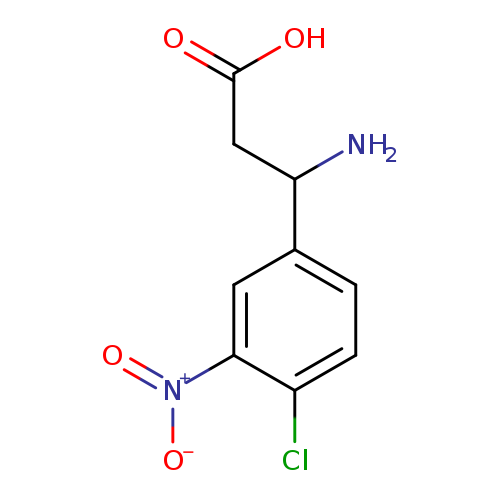 3-Amino-3-(4-chloro-3-nitrophenyl)propanoic acid