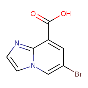 6-BROMO-IMIDAZO[1,2-A]PYRIDINE-8-CARBOXYLIC ACID