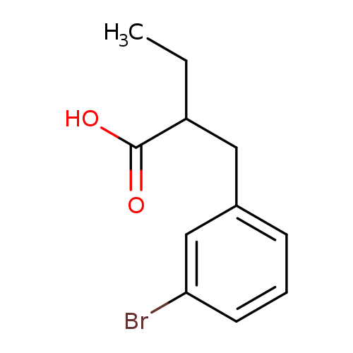2-[(3-bromophenyl)methyl]butanoic acid