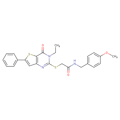 2-({3-ethyl-4-oxo-6-phenyl-3H,4H-thieno[3,2-d]pyrimidin-2-yl}sulfanyl)-N-[(4-methoxyphenyl)methyl]acetamide