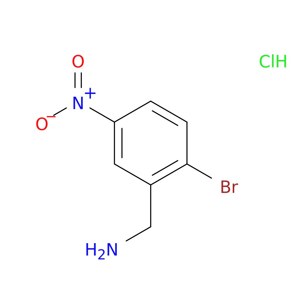 2-Bromo-5-nitro-benzylamine hydrochloride