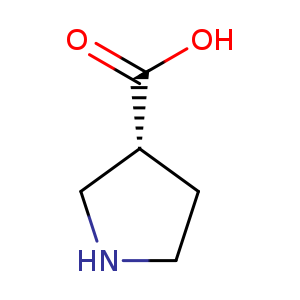 (3R)-pyrrolidine-3-carboxylic acid