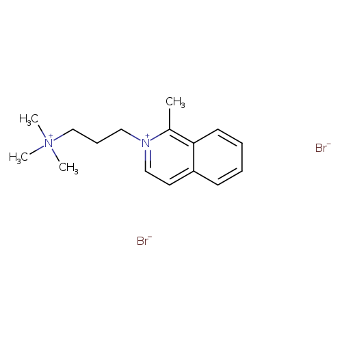 trimethyl-[3-(1-methylisoquinolin-2-ium-2-yl)propyl]azanium dibromide