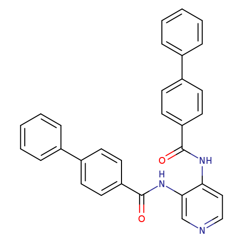 N-(3-{[1,1'-biphenyl]-4-amido}pyridin-4-yl)-[1,1'-biphenyl]-4-carboxamide