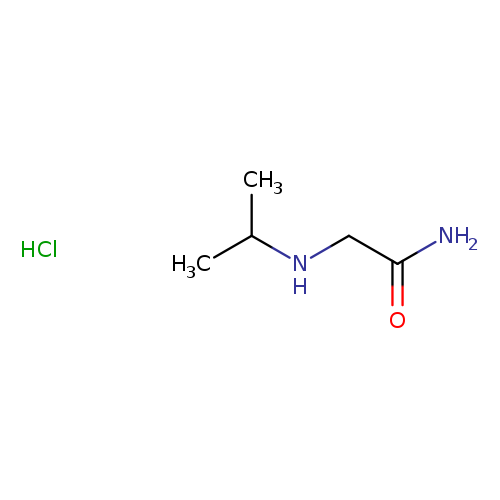 2-[(Propan-2-yl)amino]acetamide Hydrochloride