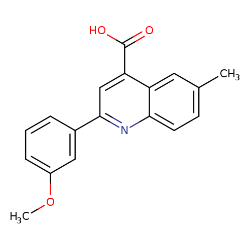 2-(3-Methoxyphenyl)-6-methylquinoline-4-carboxylic acid