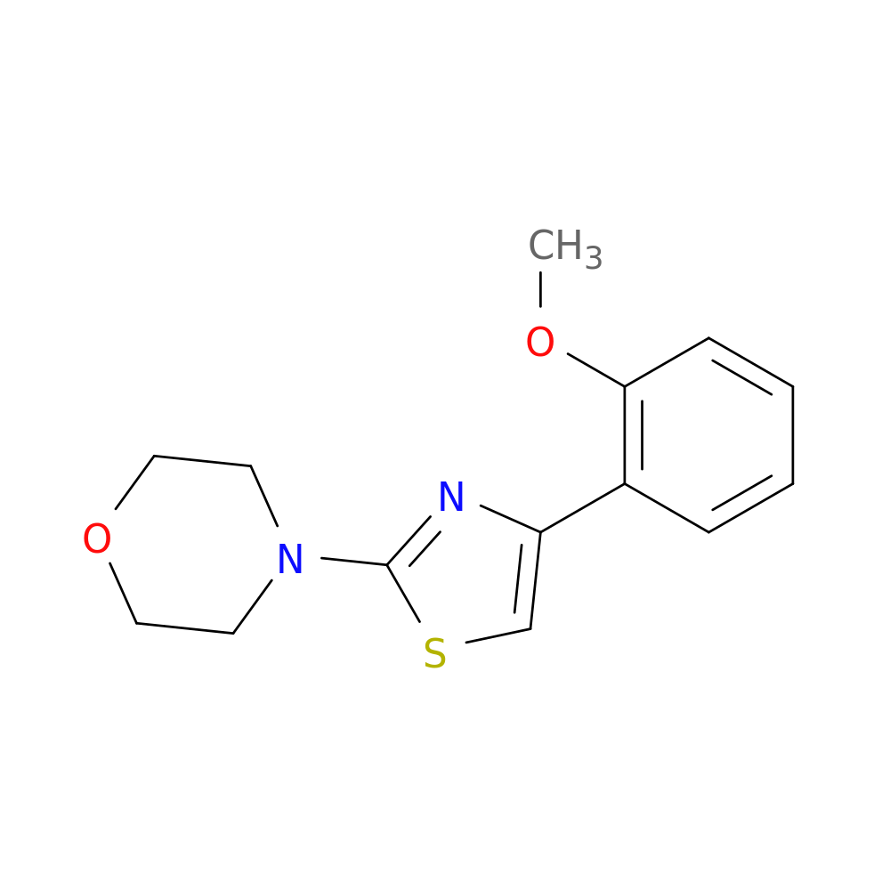 4-[4-(2-methoxyphenyl)-1,3-thiazol-2-yl]morpholine