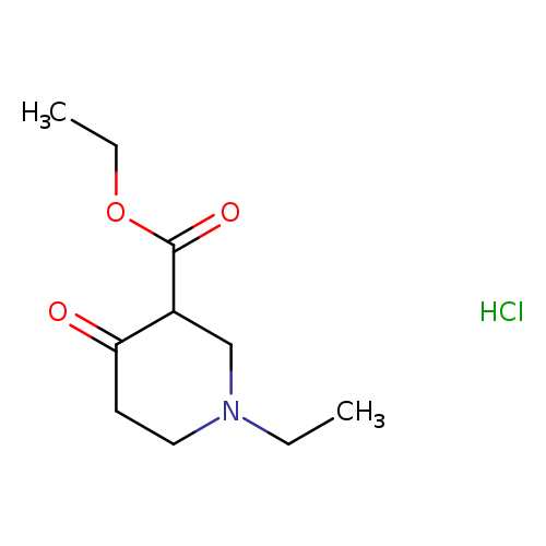 Ethyl 1-ethyl-4-oxopiperidine-3-carboxylate hydrochloride