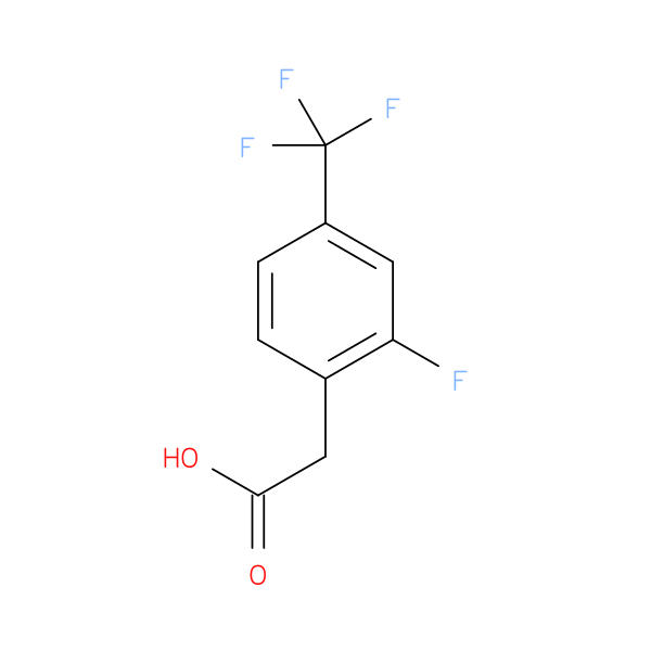 2-Fluoro-4-(trifluoromethyl)phenylacetic acid