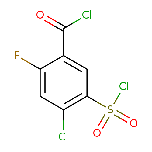 4-Chloro-5-(chlorosulfonyl)-2-fluorobenzoyl chloride